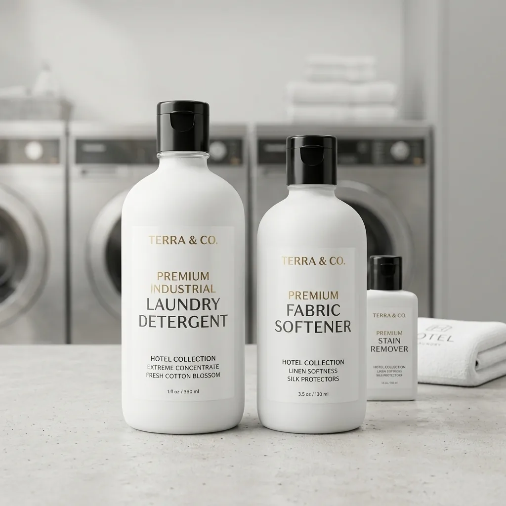 Otel temizlik ve laundry ürünleri - deterjan yumuşatıcı toptan